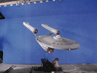Star Trek U.S.S. Enterprise metal ornament