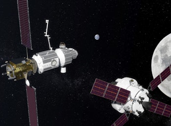 The Deep Space Gateway lunar outpost would allow astronauts to test systems required for deep space ...
