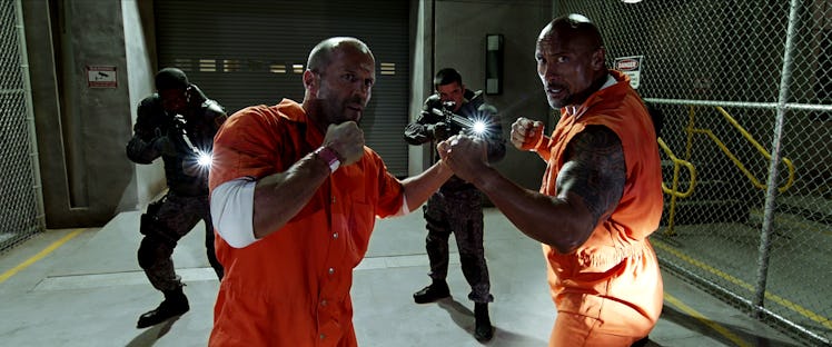 The Fate of the Furious Dwayne Johnson Jason Statham