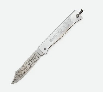 Carbon Steel Folder Knife from Douk-Douk