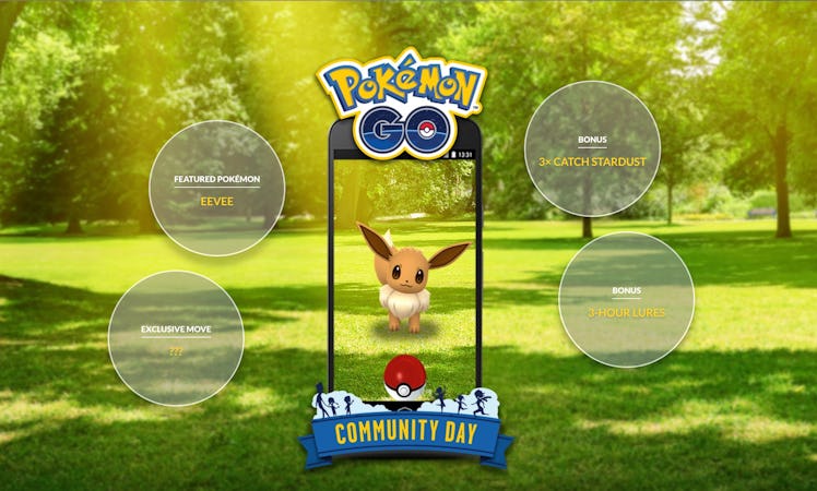 Pokemon GO August Community Day Eevee