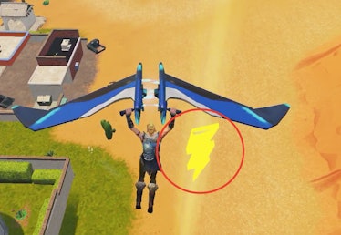 The floating Lightning Bolts are hard to miss in 'Fortnite: Battle Royale'.