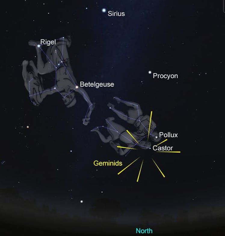 The Geminids will put on a show during the early hours of December 14. [Perth 2 a.m.; Sydney 3 a.m.]