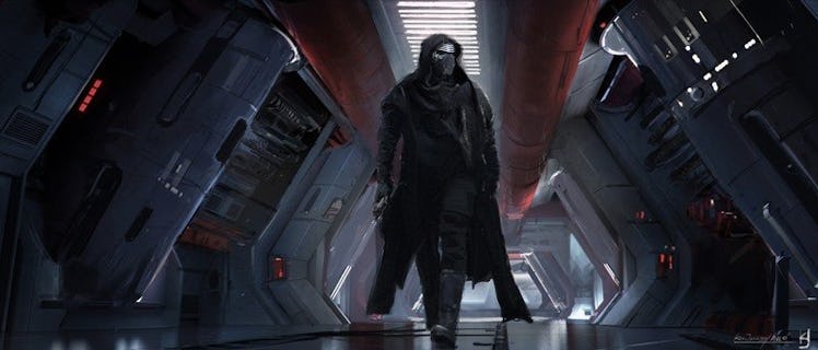 Kylo Ren concept art star wars