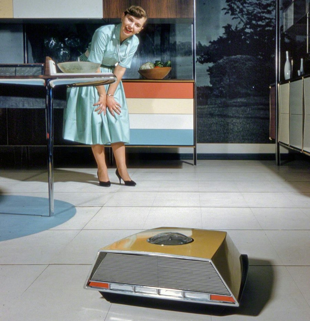 We Ve Finally Arrived In The 1950s Kitchen Of The Future   Deb2e6b090ed 