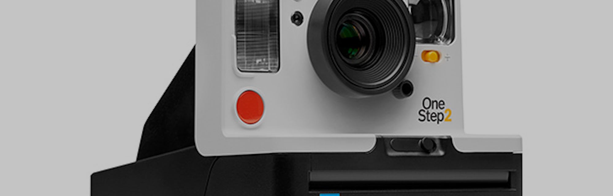 Polaroid Onestep 2 Camera In White With B W Film Photobox Bundle