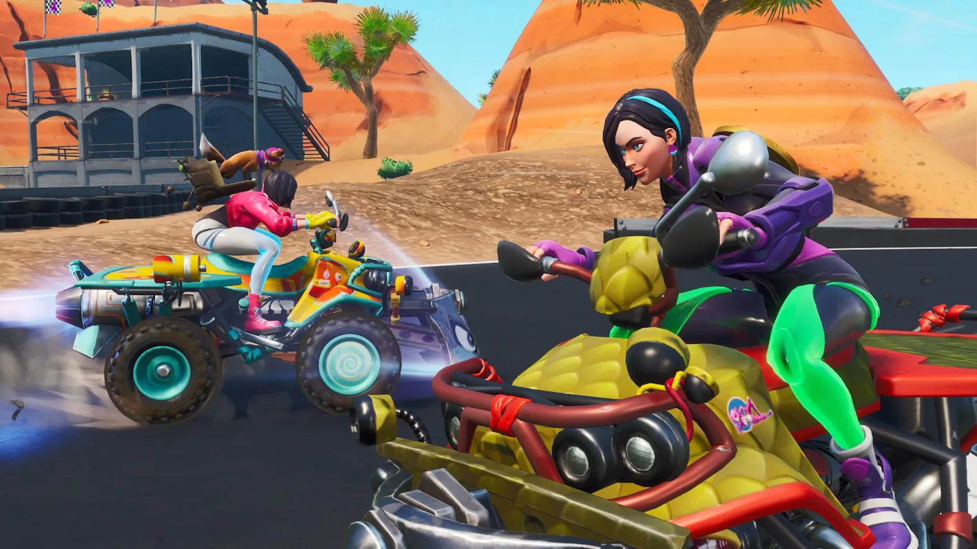 Fortnite Racetrack 'Fortnite' race track locations: Where to complete a lap for Storm Racers