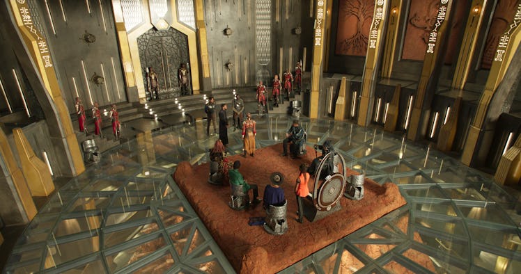 Black Panther Throne Room