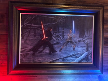the force awakens painting duel