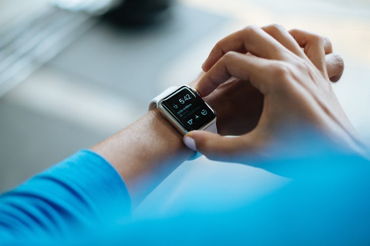 Apple Watch on display.