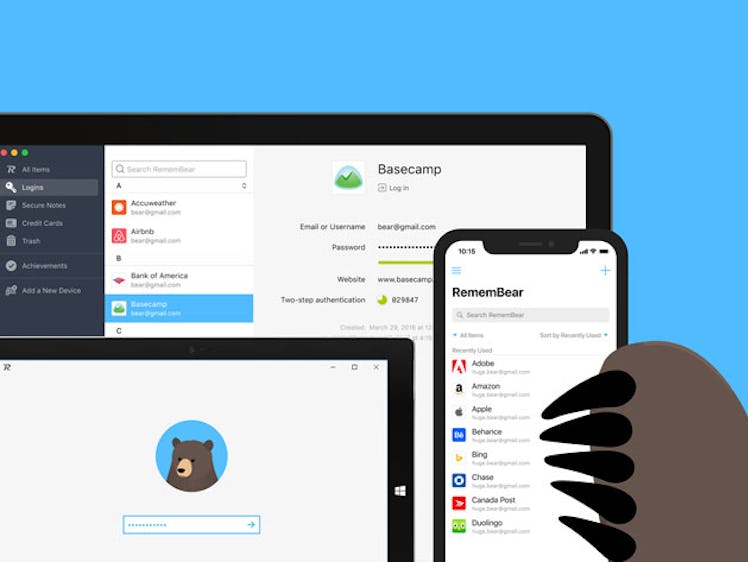 RememBear Password Manager Subscriptions