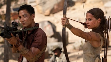 Daniel Wu in 'Tomb Raider'