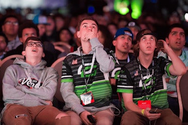 OpTic fans look on. 