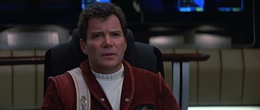 William Shatner as Captain Kirk  in 1989's 'Star Trek V: The Final Frontier', which he directed.