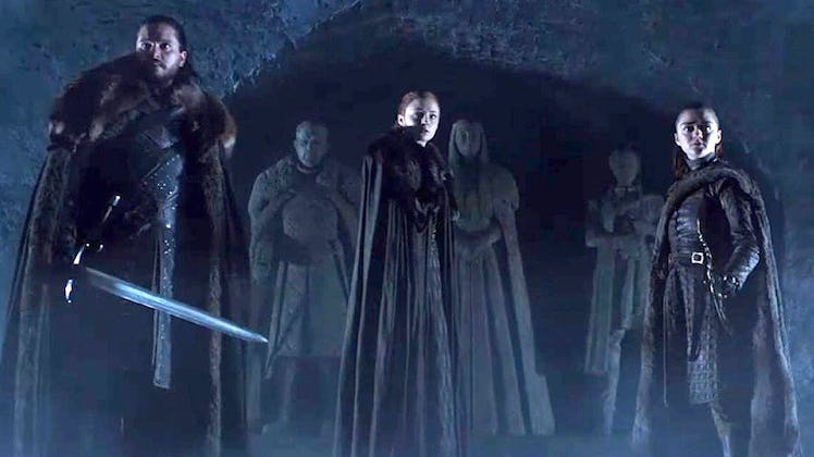 game of thrones battle of winterfell crypts