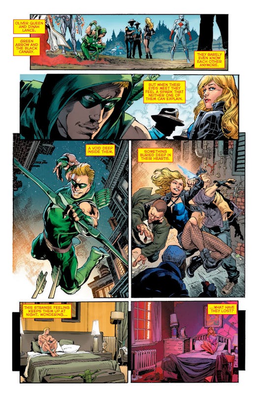 DC Rebirth Black Canary Green Arrow