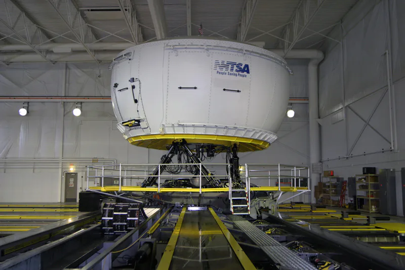 The National Advanced Driving Simulator Is Big-Boy 'Grand Theft Auto'