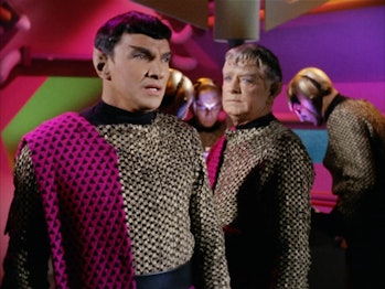 Romulans as they appear during "Balance of Terror."