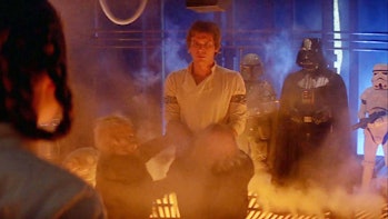 Han Solo gets frozen in 'The Empire Strikes Back'