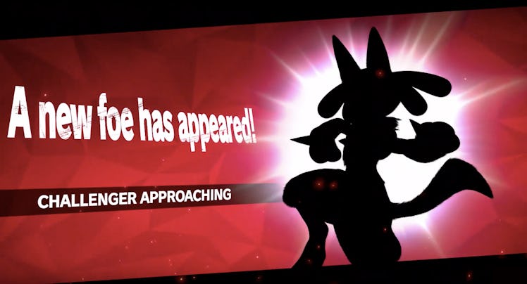 Super Smash Bros Lucario