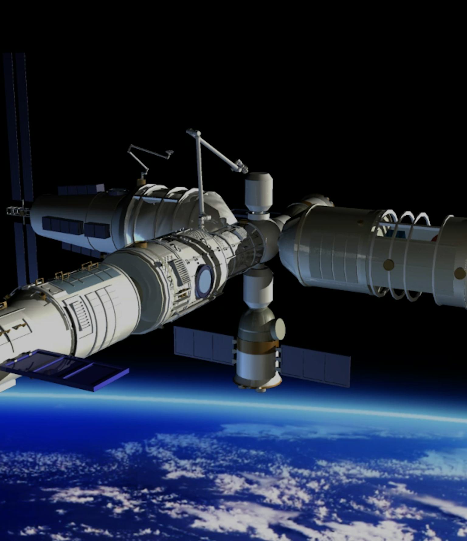 Tiangong1 Space Station on Its Way to Destruction