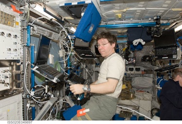 Michael Barratt on the ISS