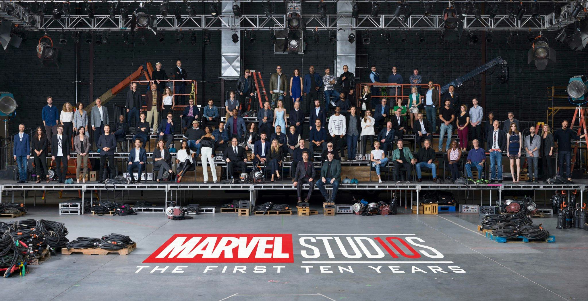 marvel 10 year anniversary photo 4k