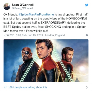 sean o'conell spider man far from home