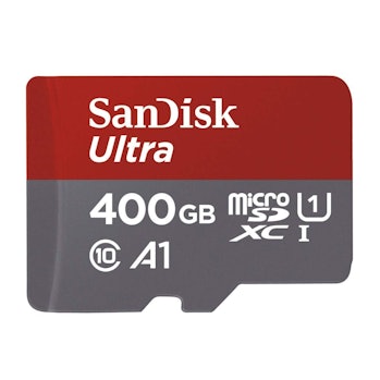 SanDisk Ultra 400GB microSDXC UHS-I card with Adapter - SDSQUAR-400G-GN6MA