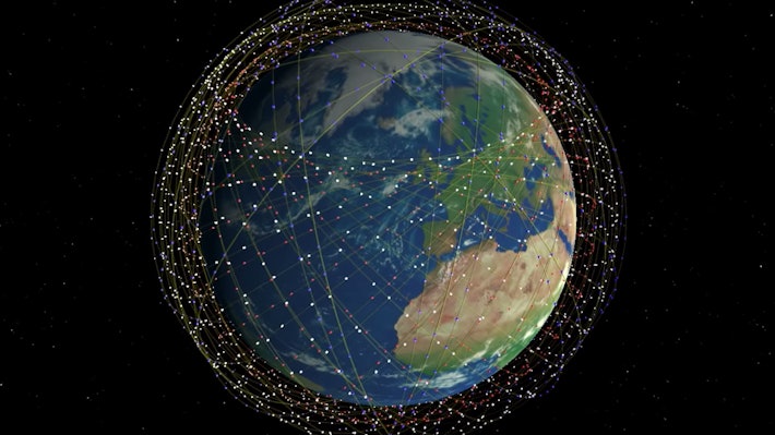 Earth Surrounded By Starlink Satellites ?w=710&h=399&fit=max&auto=format%2Ccompress