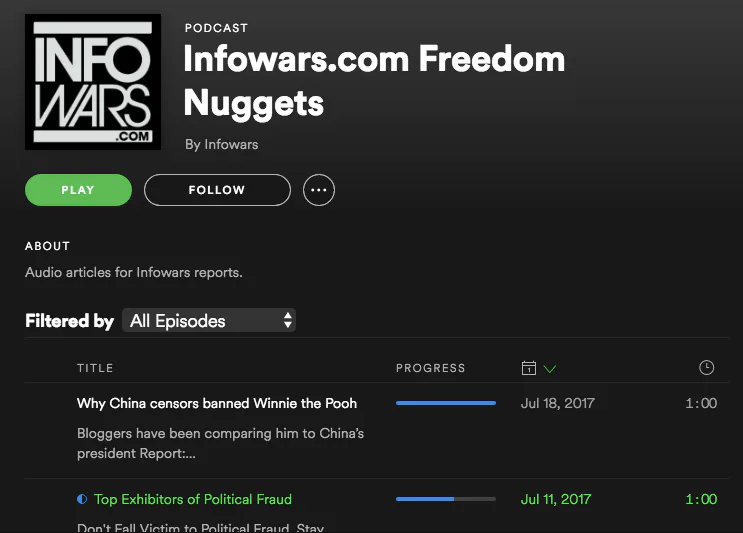 InfoWars Shoots to Fourth Place in Apple News App Rankings Ahead of Google