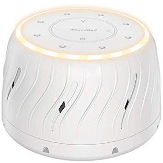 MOMMED White Noise Machine with Led Nightlight and Fan