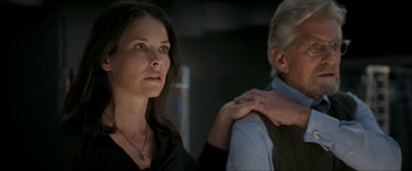 Hope Van Dyne and Hank Pym in 'Ant-Man and the Wasp'.