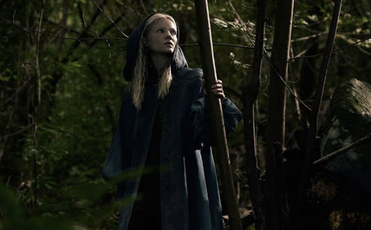 Freya Allan as Ciri on Netflix's The Witcher