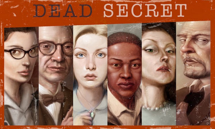 Robot Invader's got a whole bunch of characters in 'Dead Secret'.