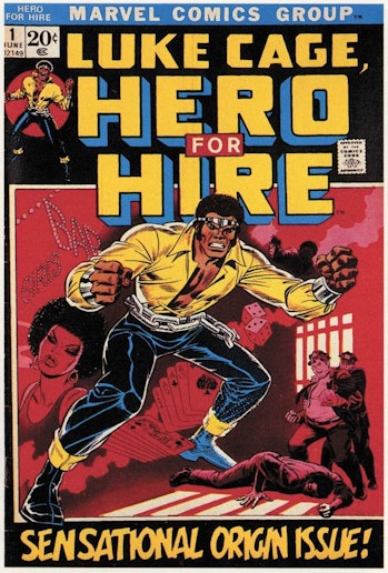 Marvel Luke Cage Comic Cover