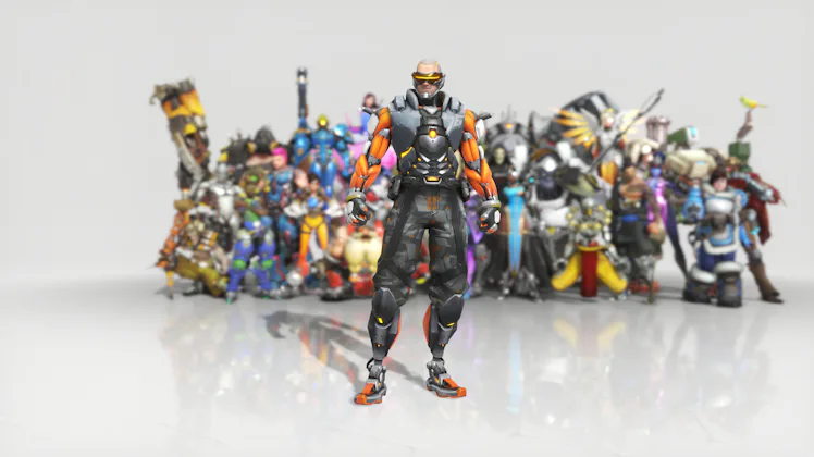 Cyborg 76 Every Skin and Emote in the New 'Overwatch' Anniversary Event