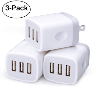 3 Multi-Port Wall Charger