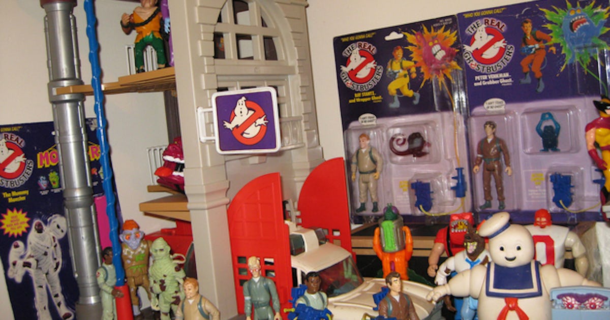 Ghostbusters action figures 80s 2025