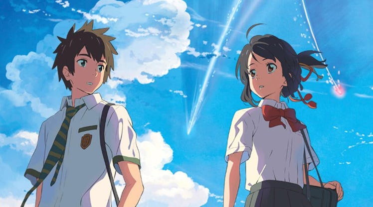 Taki Tachibana (left) and Mitsuha Miyamizu (right) lead very different lives but become inexplicably...