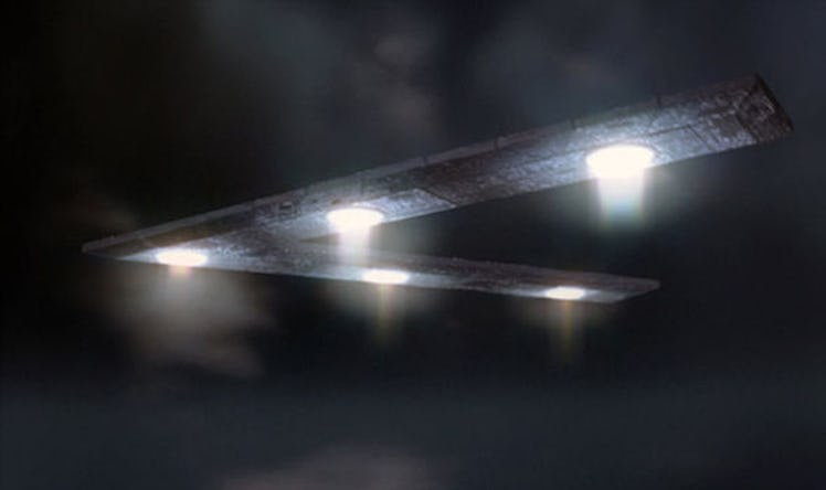 The Mutual UFO Network (MUFON) rendered this CGI imagining of what the crafts could look like.