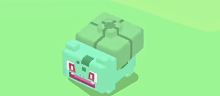 Bulbasaus in 'Pokémon Quest'.