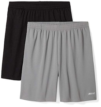 Amazon Essentials Men's 2-Pack Loose-Fit Performance Shorts