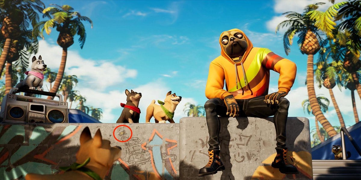 'Fortnite' Week 3 Secret Battle Star Location Utopia Loading Screen Guide