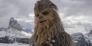 Chewbacca in 'Solo: A Star Wars Story'.