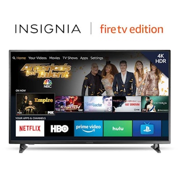 Insignia NS-55DF710NA19 55-inch 4K Ultra HD Smart LED TV with HDR - Fire TV Edition