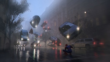 "Spiderman vs Magneto" by Wai Kin Lam