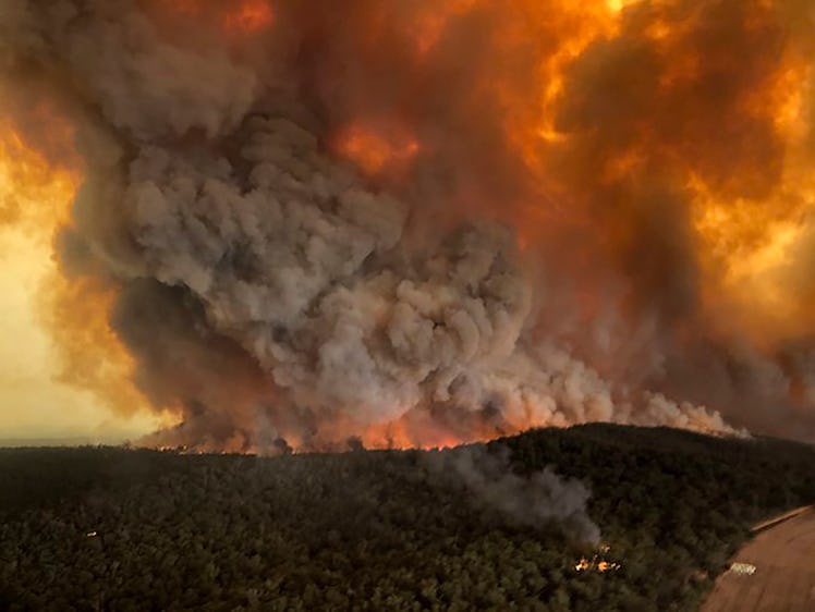 australia fires climate change