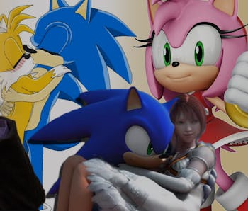 wallpapers Sonic And Amy Kiss sonic the hedgehog s live action movie
