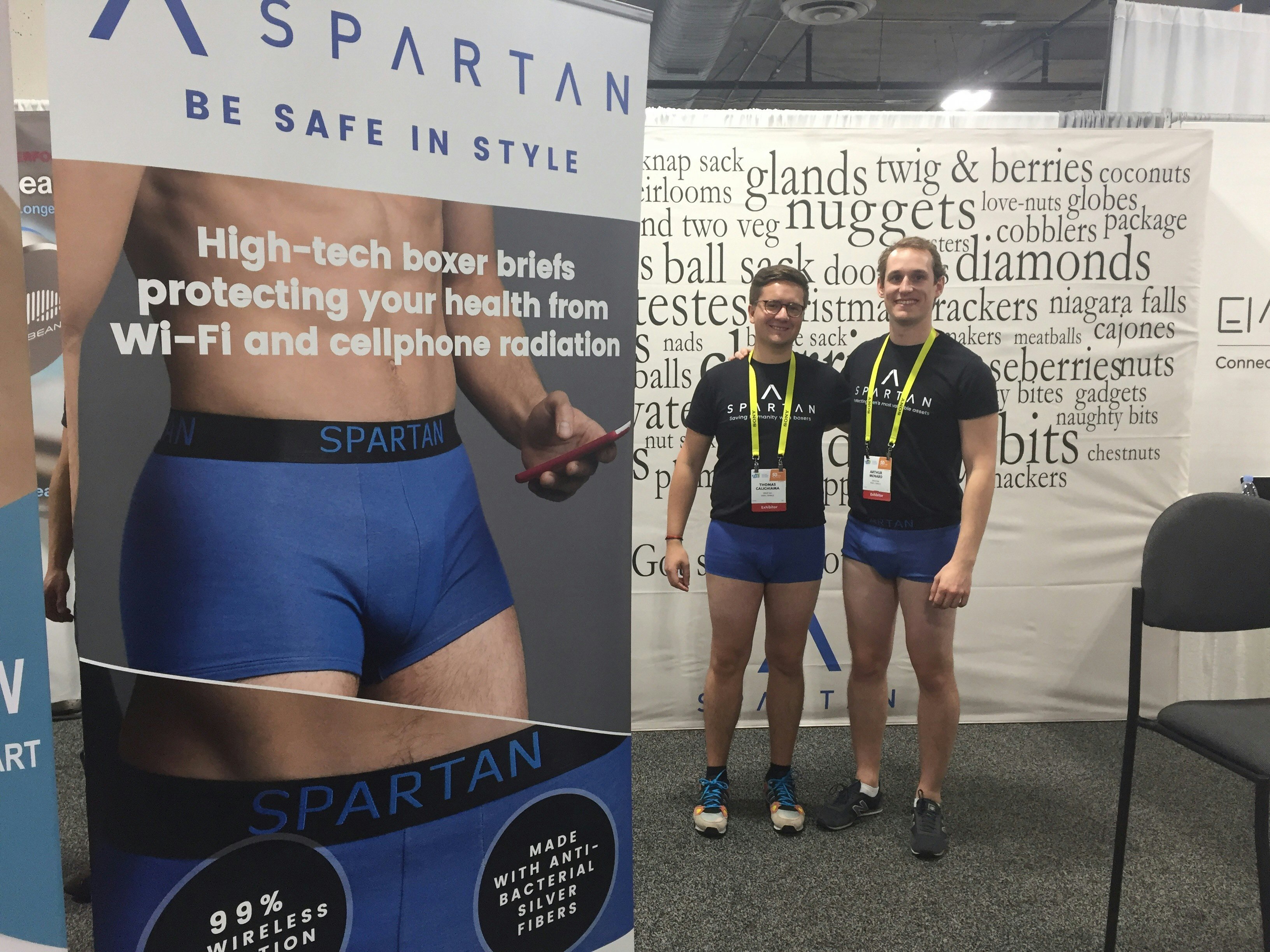 SPARTAN - Stylish High-Tech Boxers for your Health